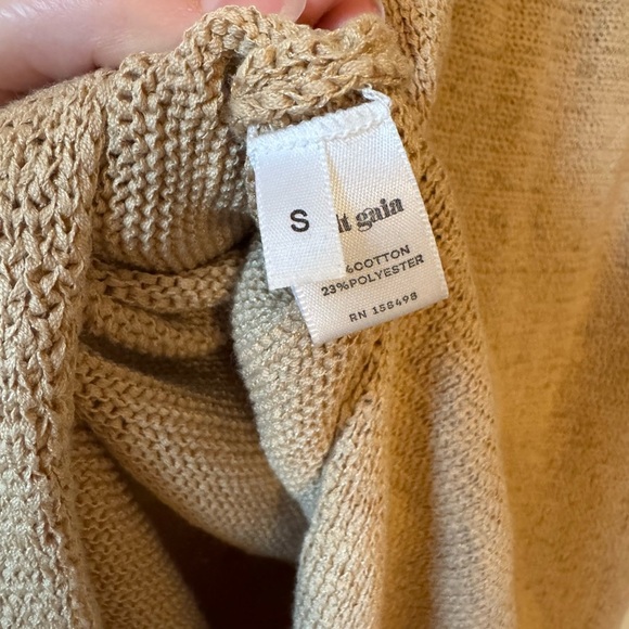 Cult Gaia Mert Dress- Tan Cutout Ring Backless Dress - Picture 9 of 14